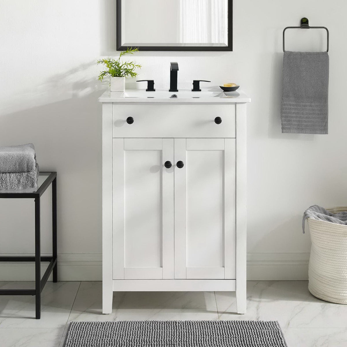 Nantucket Bathroom Cabinet Basin Not Included - view 18