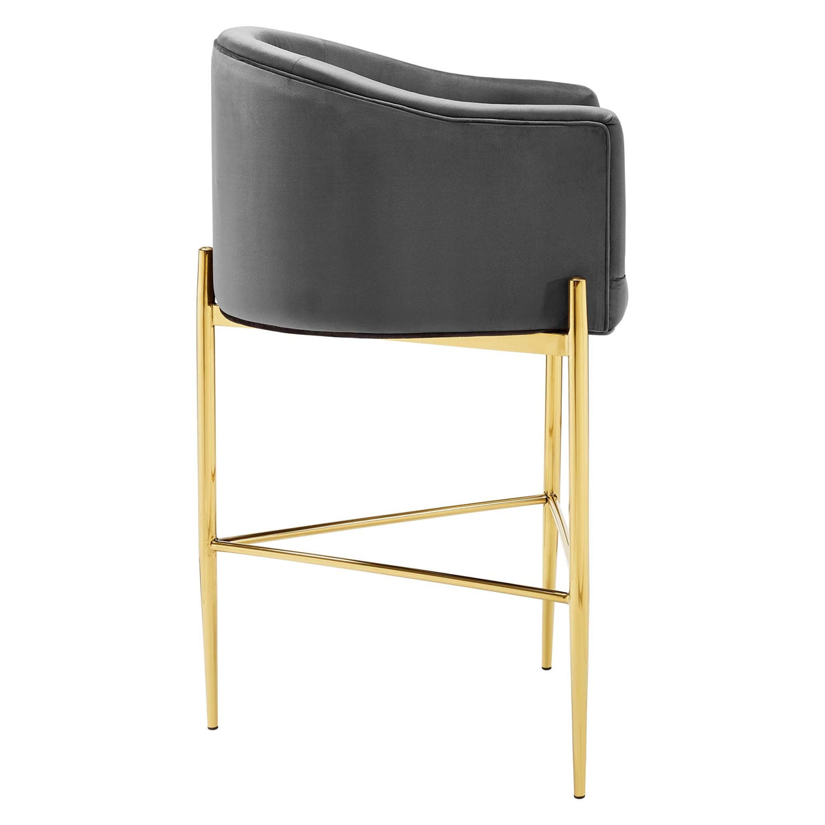 Savour Tufted Performance Velvet Bar Stool - view 7