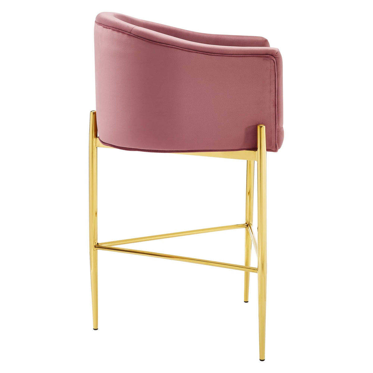 Savour Tufted Performance Velvet Bar Stool - view 8