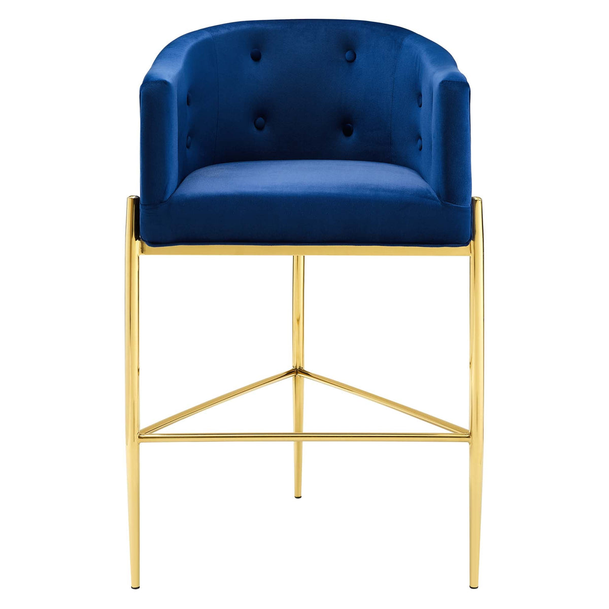 Savour Tufted Performance Velvet Bar Stool - view 19