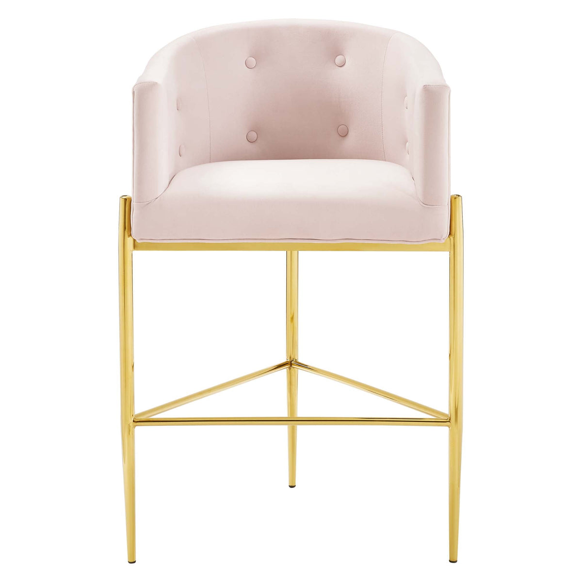 Savour Tufted Performance Velvet Bar Stool - view 20