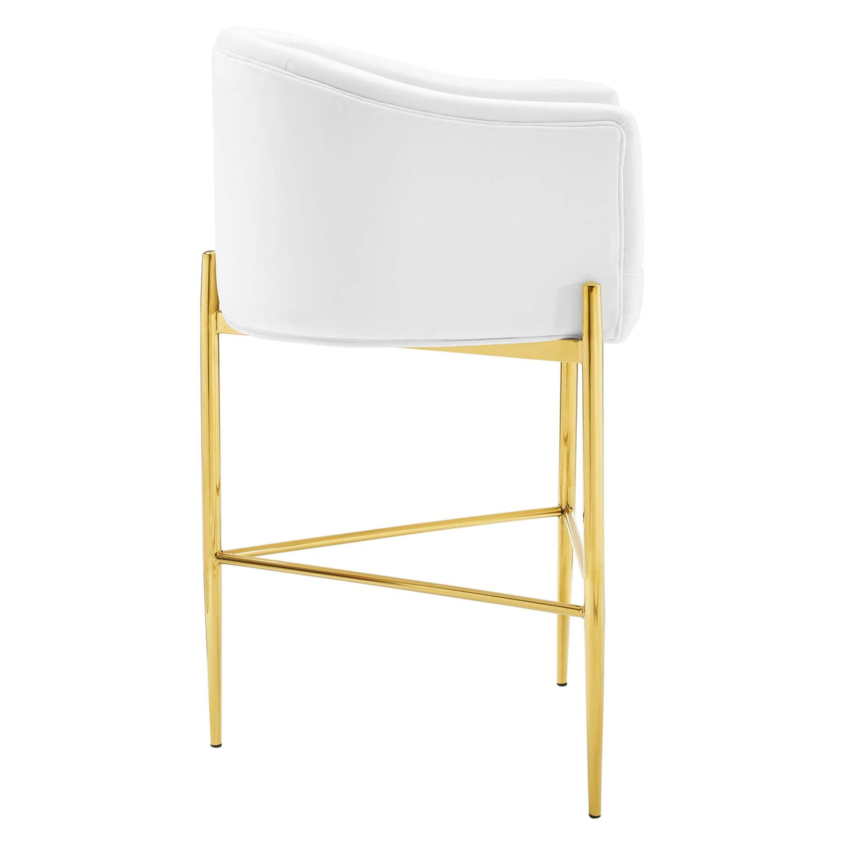 Savour Tufted Performance Velvet Bar Stool - view 6