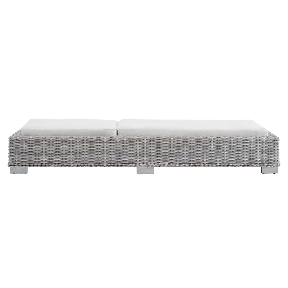 Conway Sunbrella® Outdoor Wicker Rattan Chaise Lounge