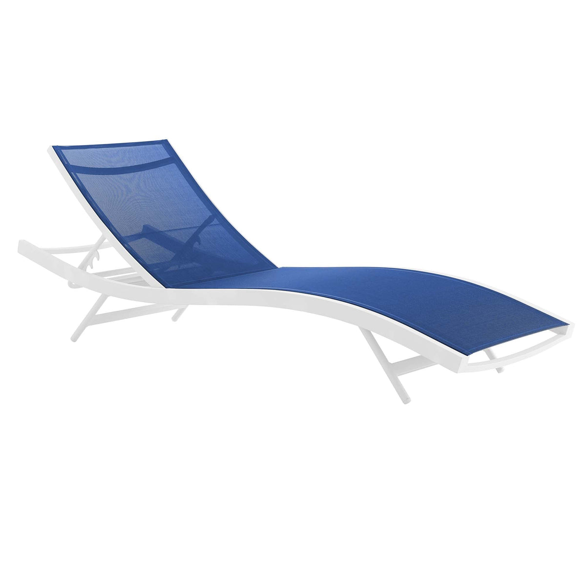 Glimpse Outdoor Patio Mesh Chaise Lounge Set of 4 - view 11