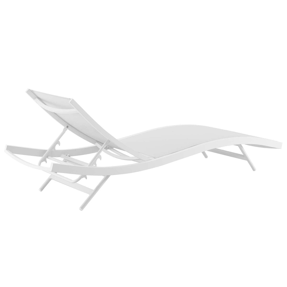 Glimpse Outdoor Patio Mesh Chaise Lounge Set of 4 - view 9