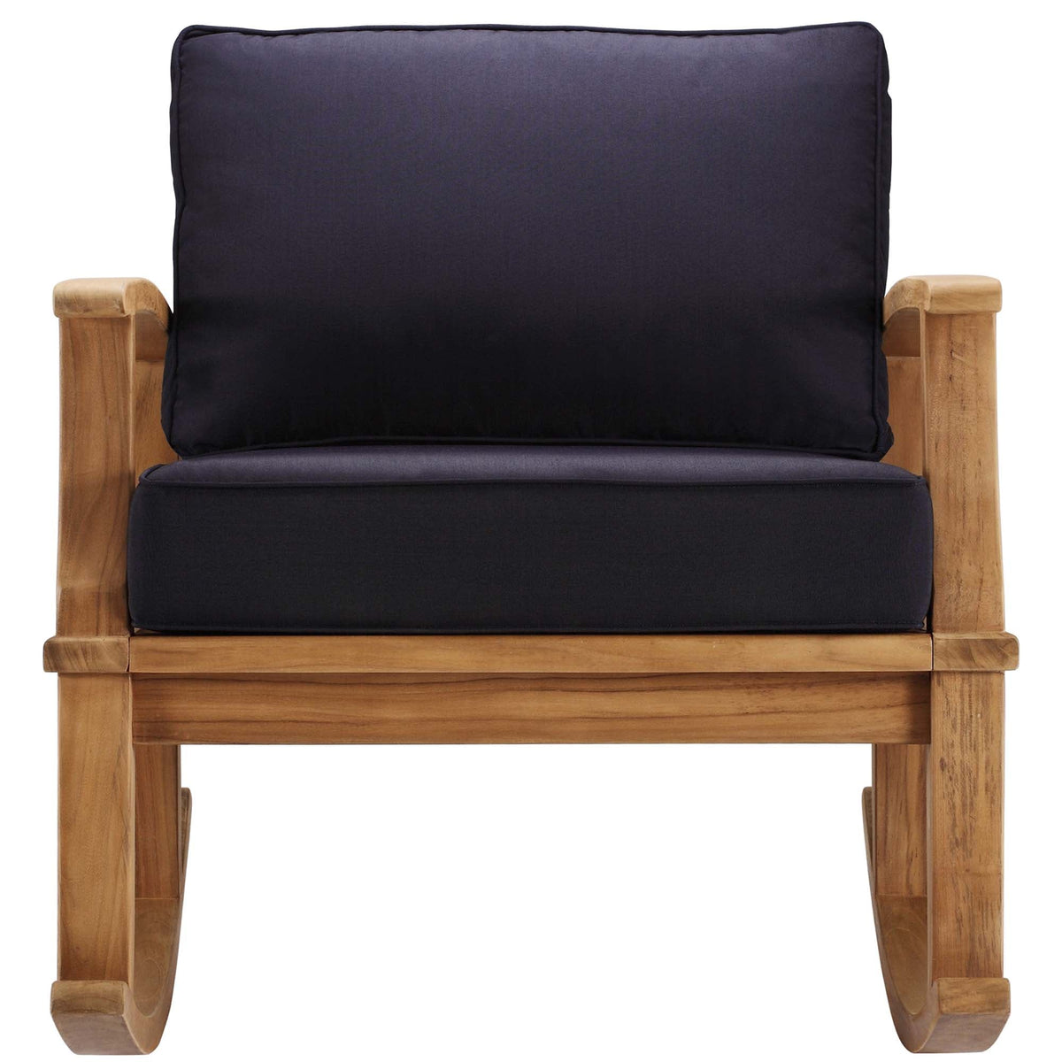 Marina Outdoor Patio Teak Rocking Chair - view 11