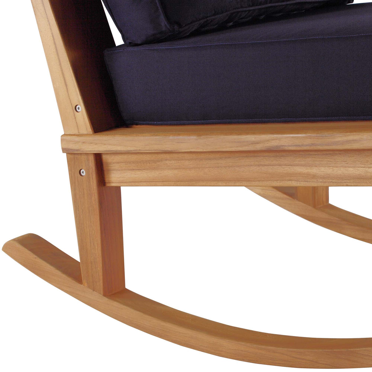 Marina Outdoor Patio Teak Rocking Chair - view 17