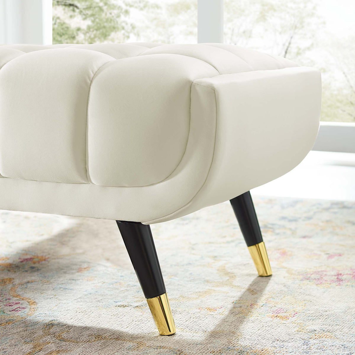Adept 60" Performance Velvet Bench
