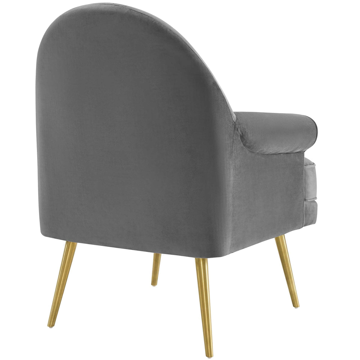 Revive Armchair Performance Velvet Set of 2, Gray - view 4