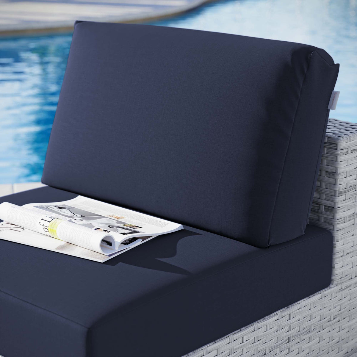 Convene Outdoor Armless Chair