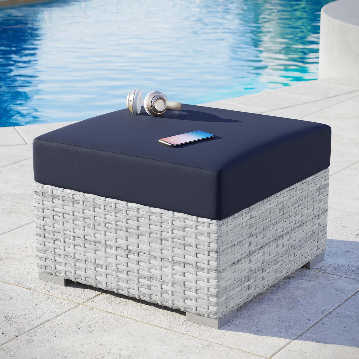 Convene Outdoor Ottoman