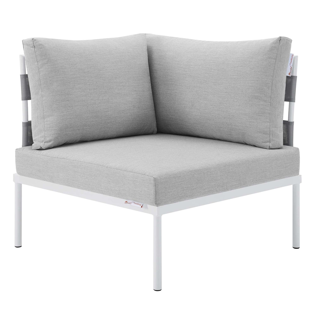 Harmony Sunbrella® Outdoor Aluminum Corner Chair