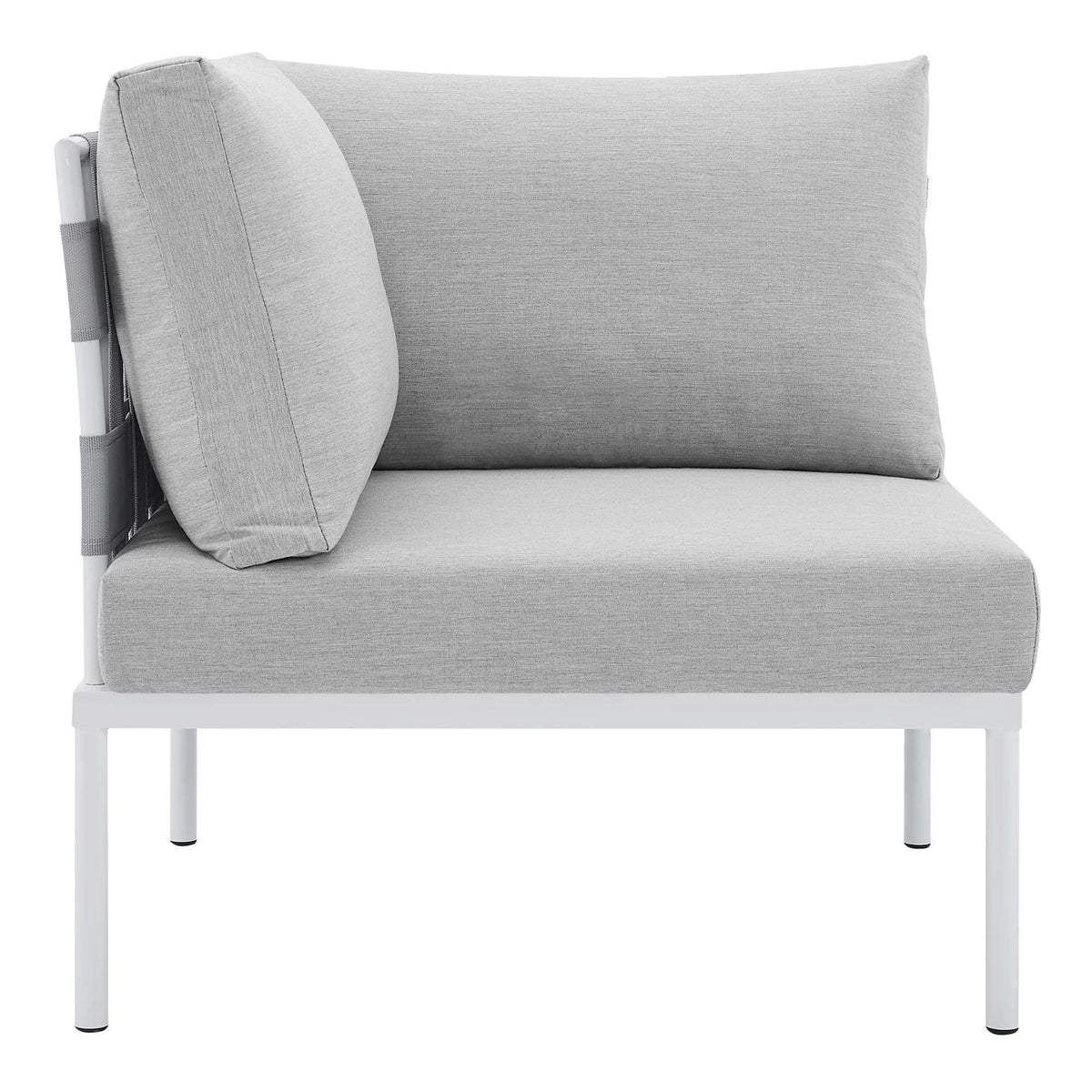 Harmony Sunbrella® Outdoor Aluminum Corner Chair