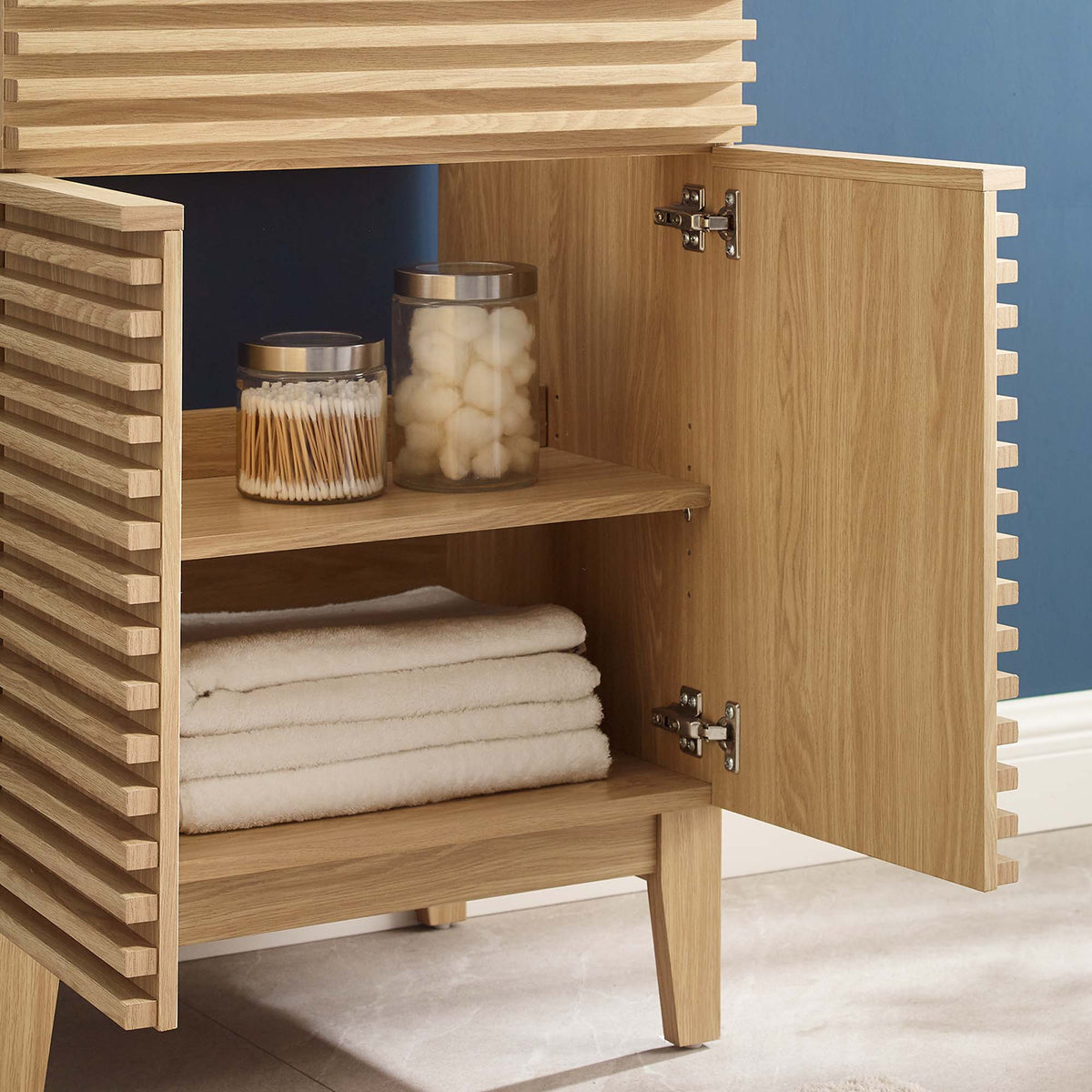 Render 18" and 24" Bathroom Cabinets Basin Not Included