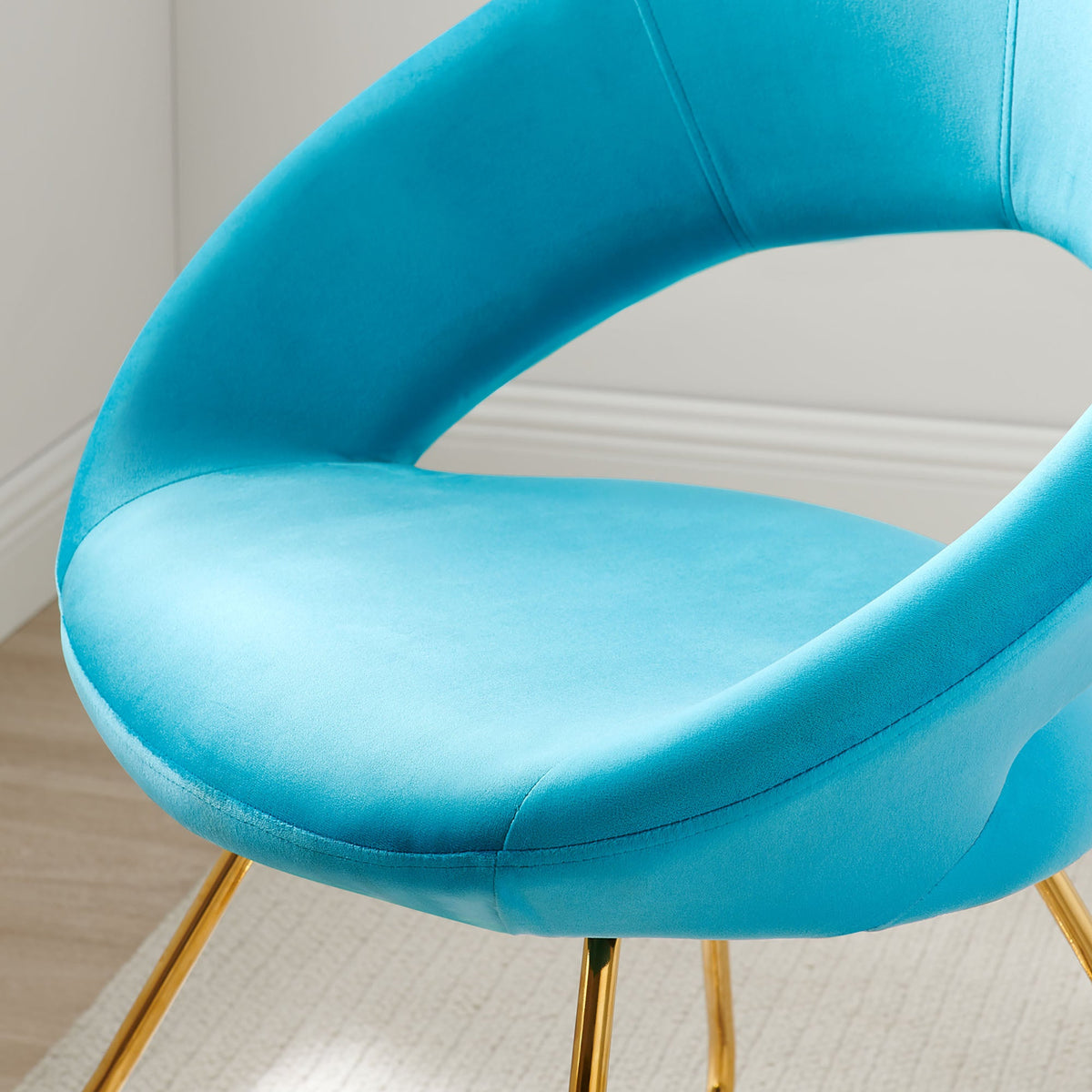 Nouvelle Performance Velvet Dining Chair Set of 2 - view 37