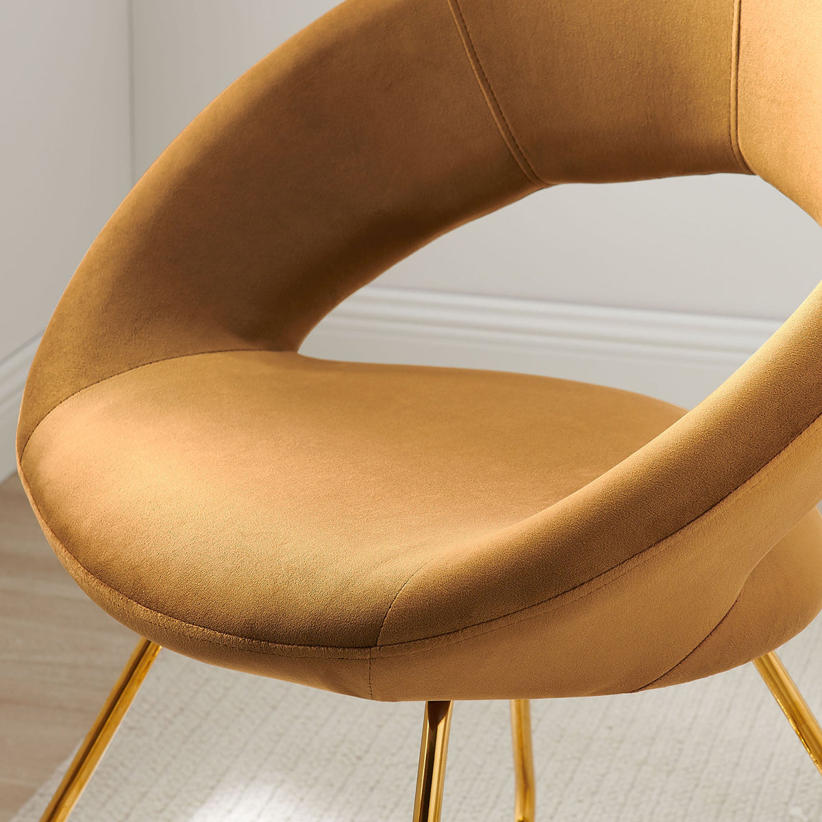 Nouvelle Performance Velvet Dining Chair Set of 2 - view 39