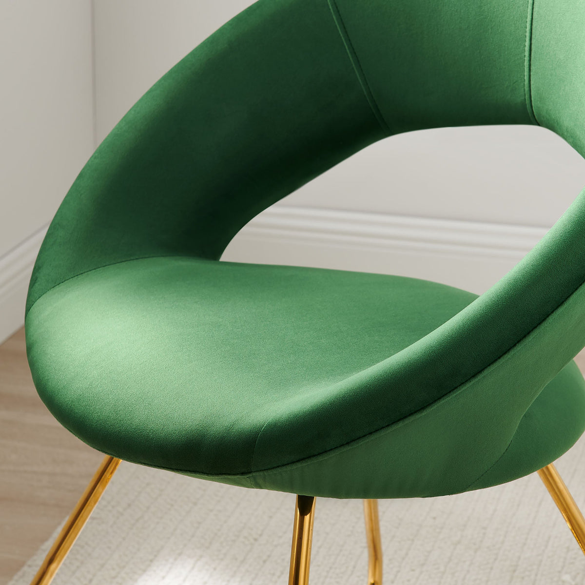 Nouvelle Performance Velvet Dining Chair Set of 2 - view 40