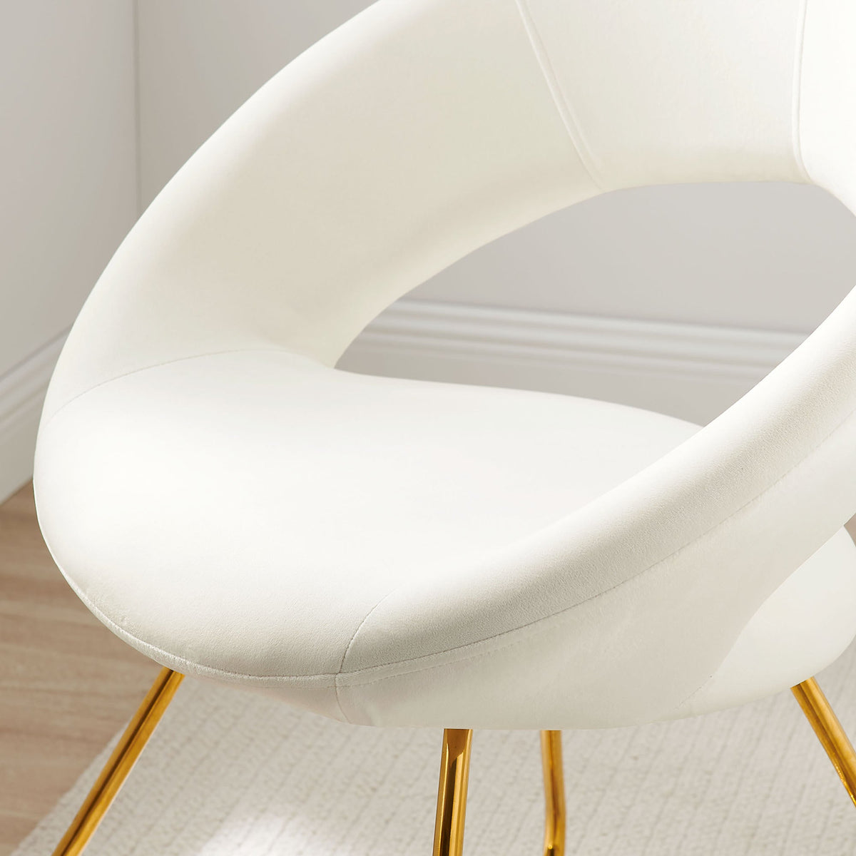 Nouvelle Performance Velvet Dining Chair Set of 2 - view 42