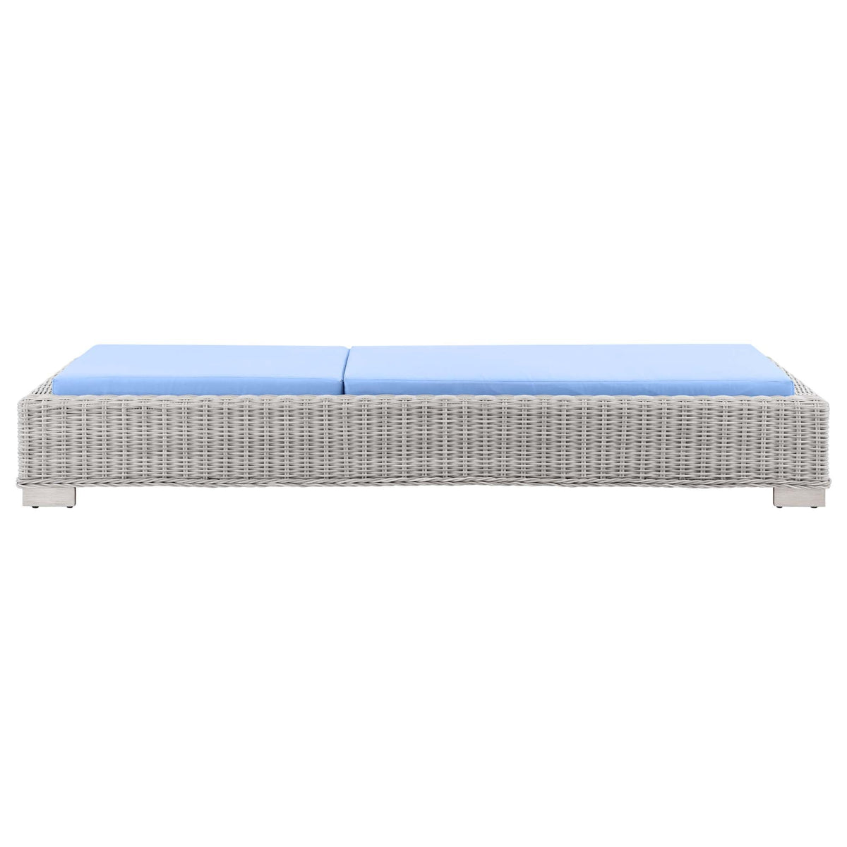 Conway Outdoor Wicker Rattan Chaise Lounge