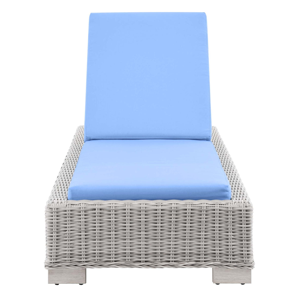 Conway Outdoor Wicker Rattan Chaise Lounge