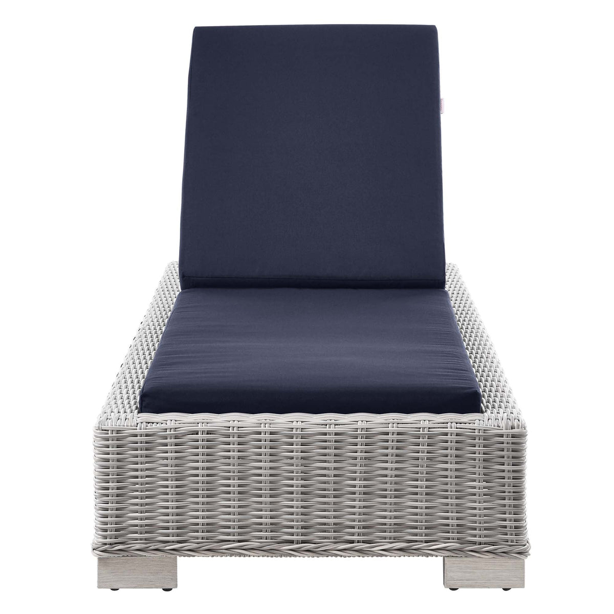 Conway Outdoor Wicker Rattan Chaise Lounge