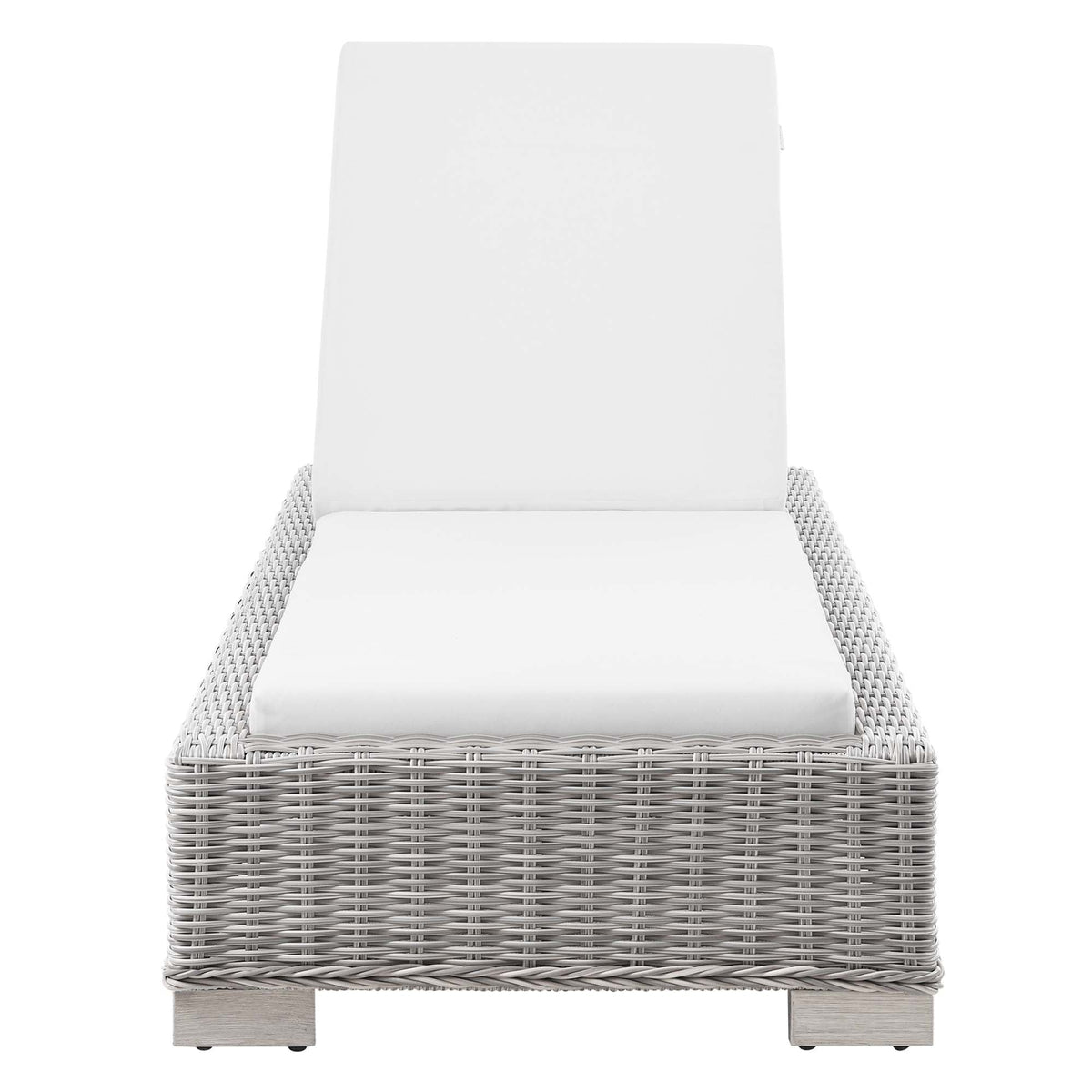 Conway Outdoor Wicker Rattan Chaise Lounge
