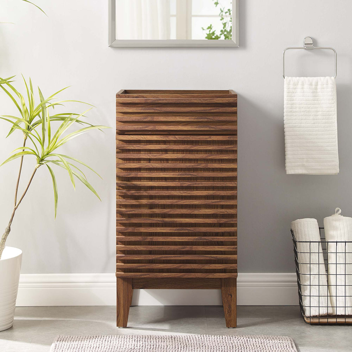 Render 18" and 24" Bathroom Cabinets Basin Not Included