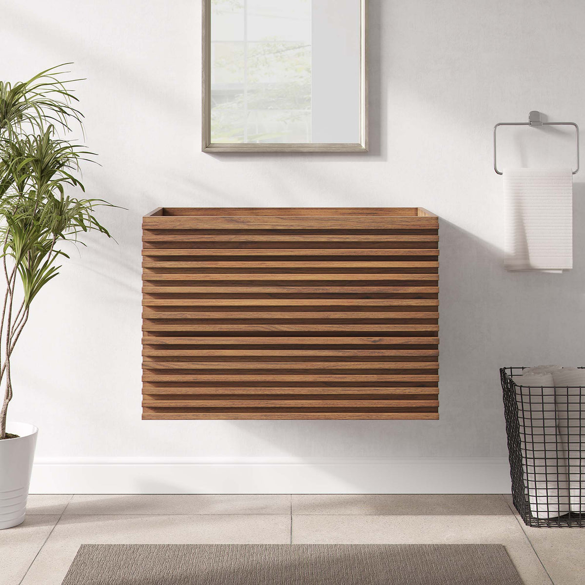 Render Wall-Mount Bathroom Cabinet Basin Not Included
