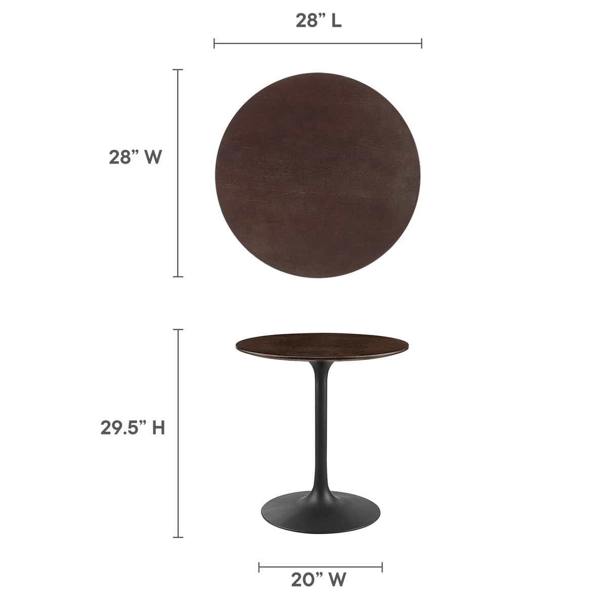 Lippa Round 28" Dining Table