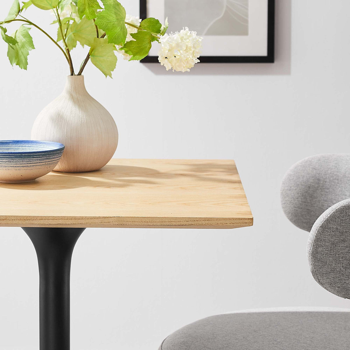 Lippa Square Wood Dining Table