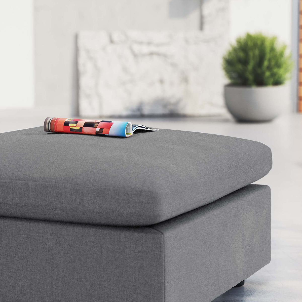 Commix Sunbrella® Outdoor Patio Ottoman - view 11