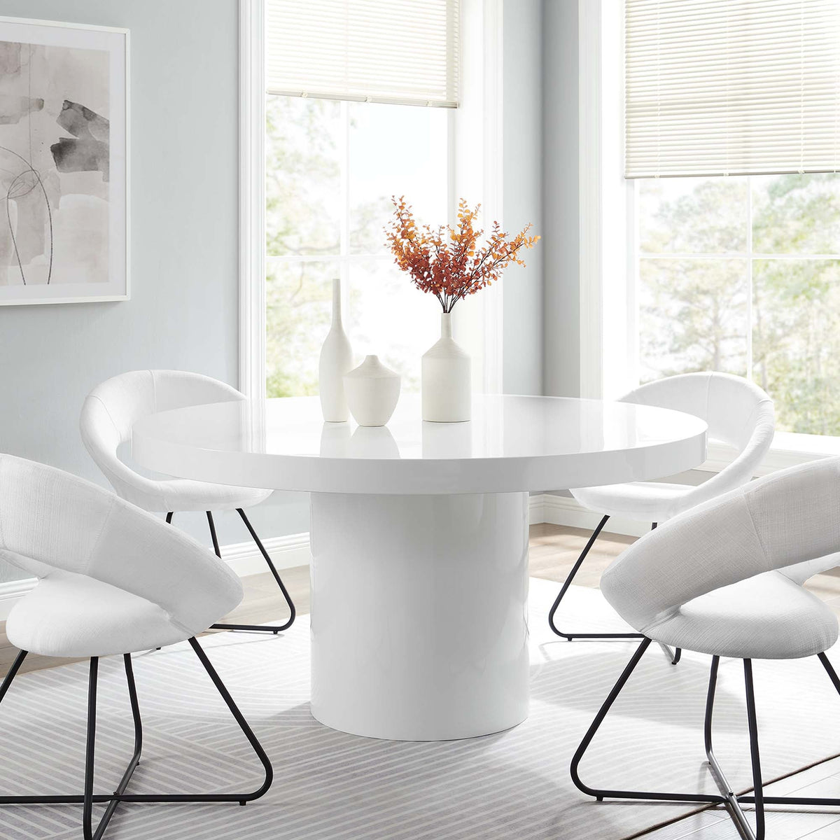 Gratify 60" Round Dining Table - view 7