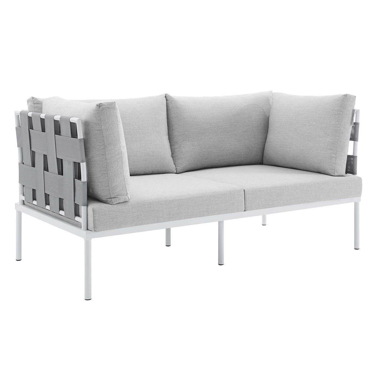 Harmony Sunbrella® Outdoor Aluminum Loveseat