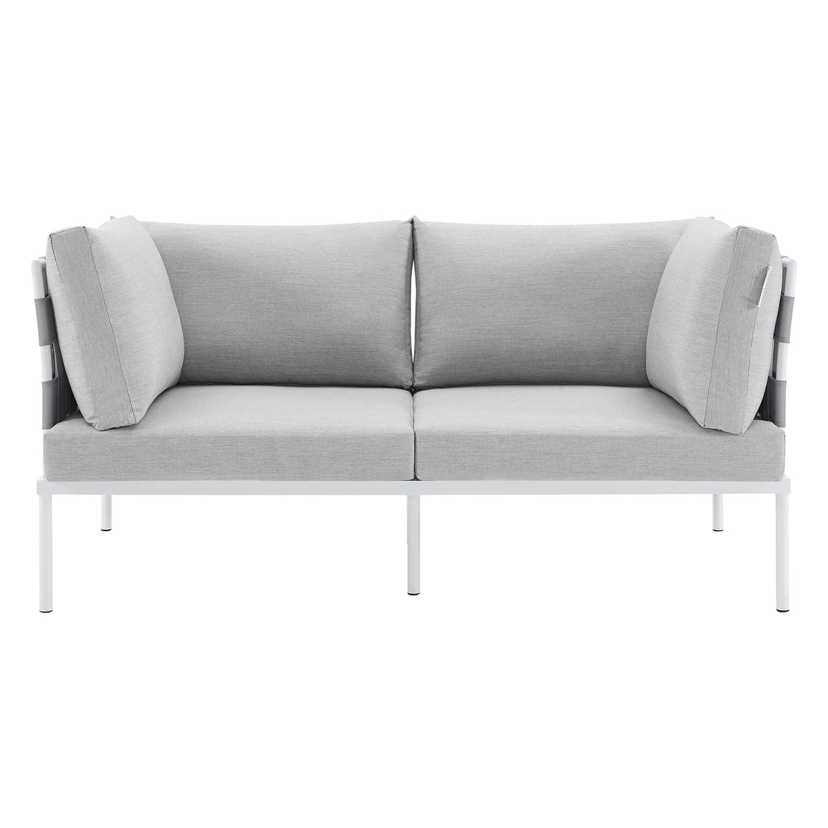 Harmony Sunbrella® Outdoor Aluminum Loveseat