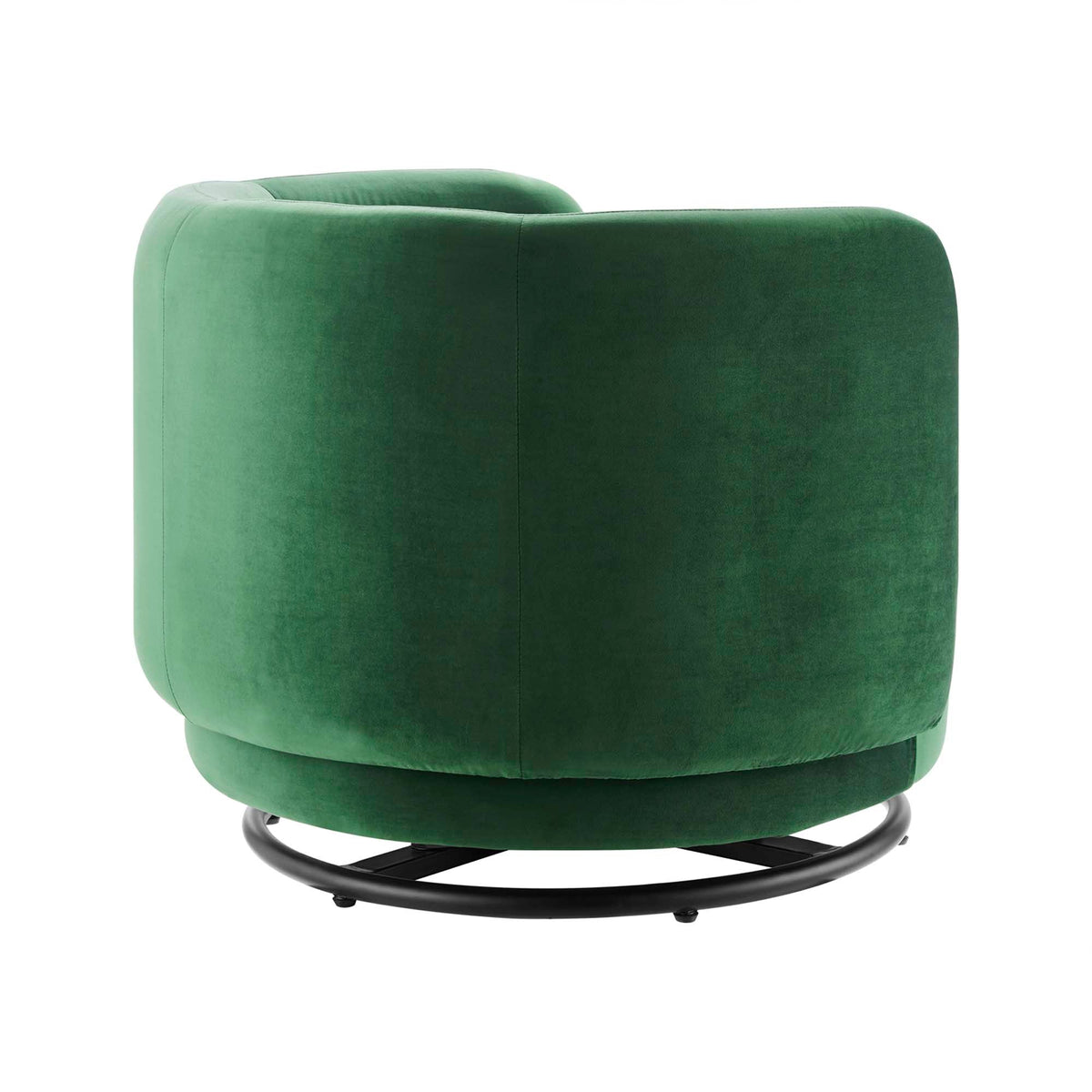 Relish Performance Velvet Swivel Chair - view 7