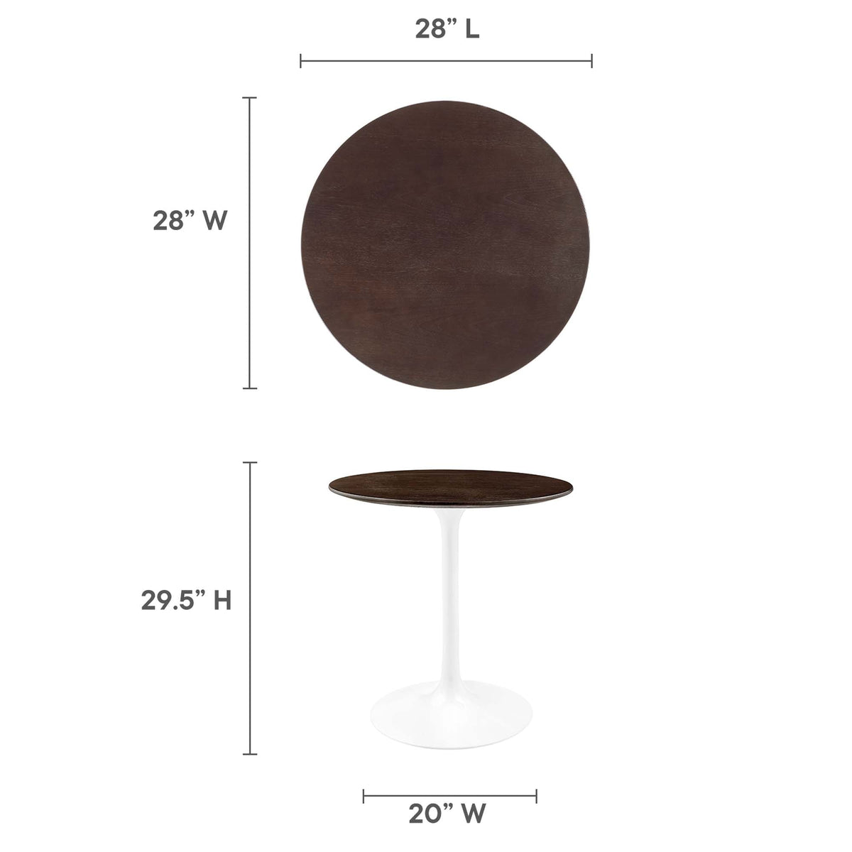 Lippa Round 28" Dining Table