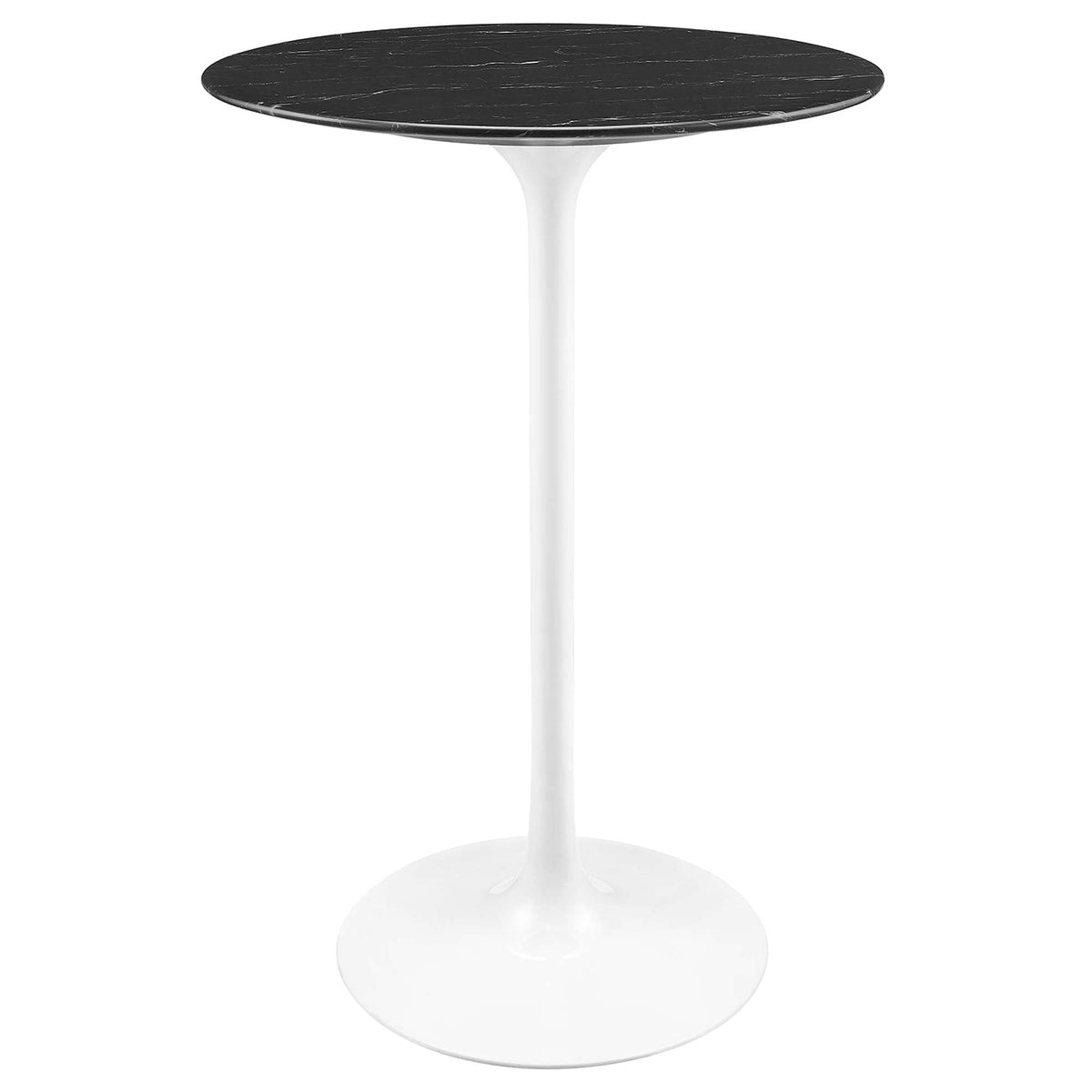 Lippa Round Artificial Marble Bar Table - view 5