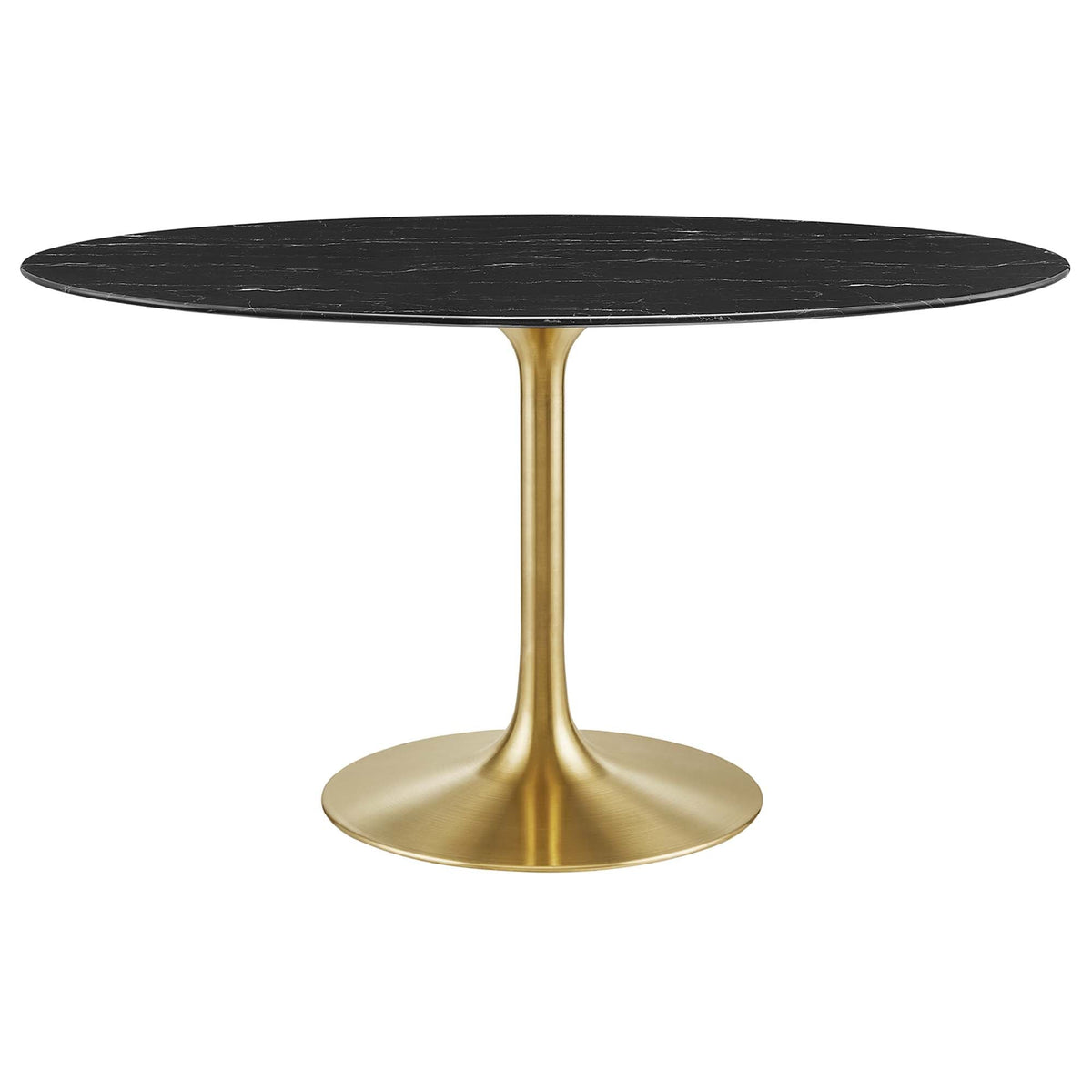 Lippa Oval Artificial Marble Dining Table - view 19