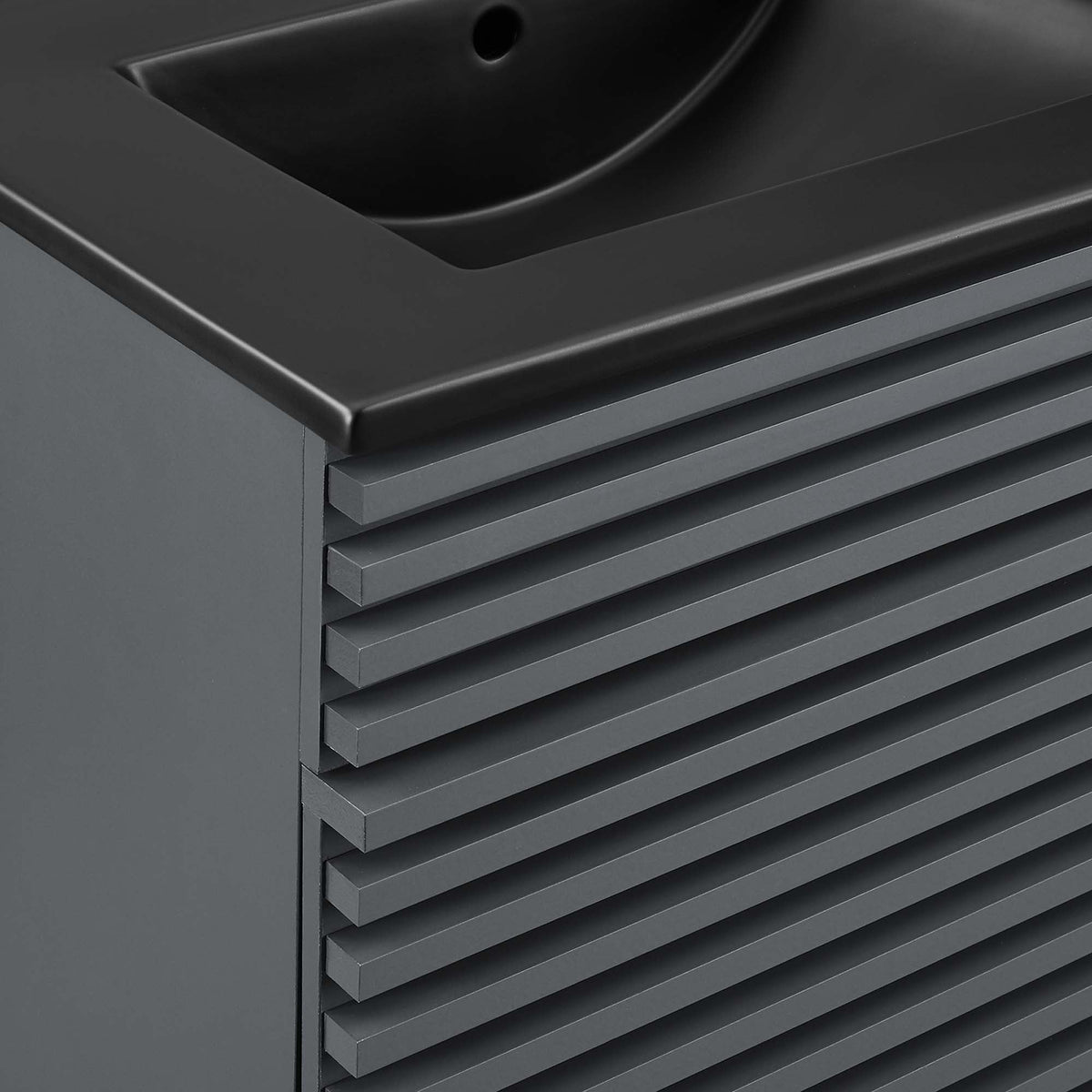 Render 48" Bathroom Vanity with Black Basin Included