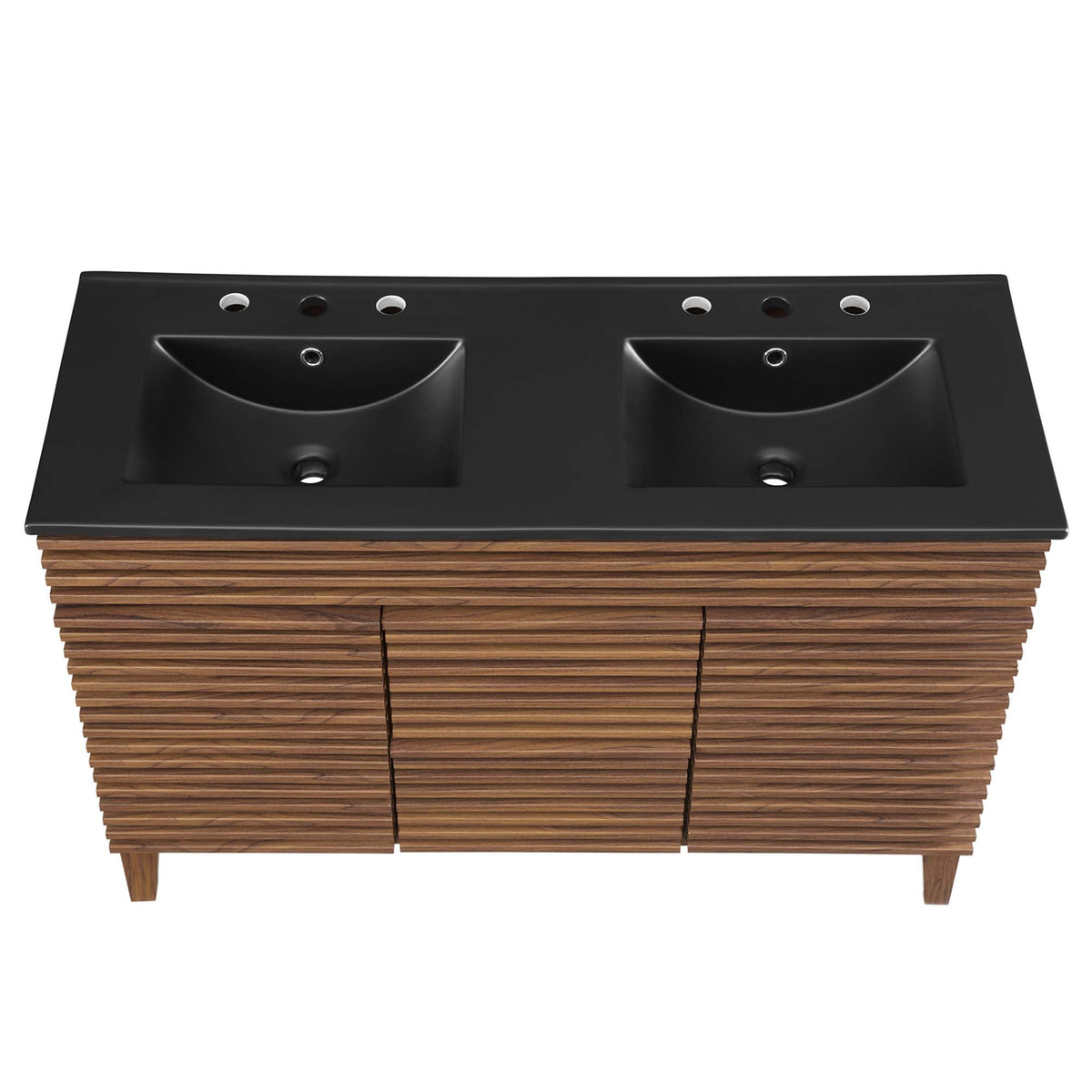 Render 48" Bathroom Vanity with Black Basin Included - view 46
