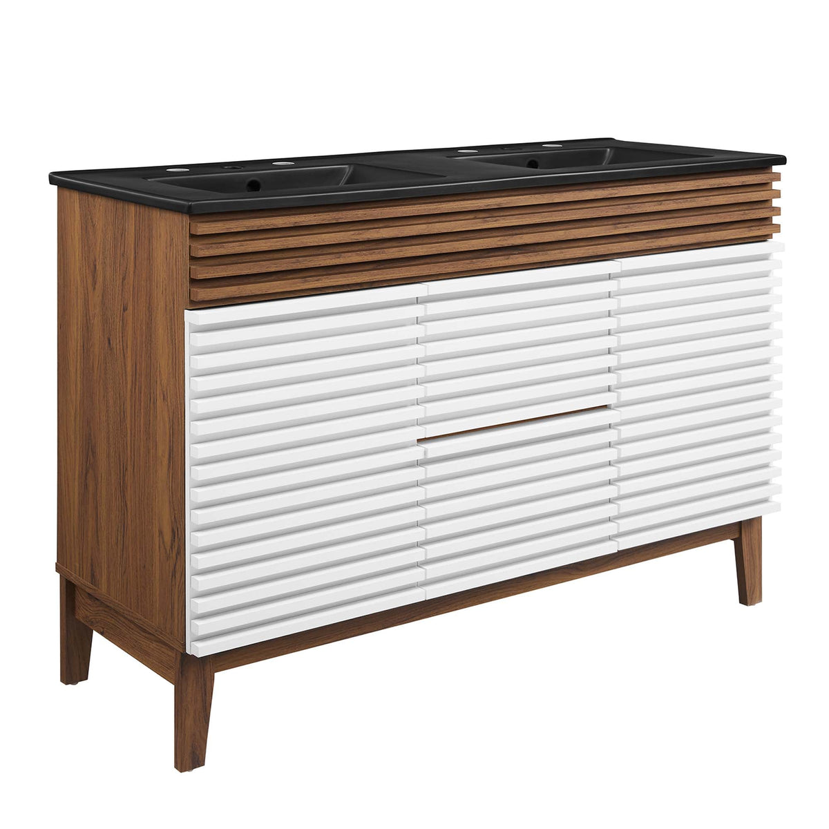 Render 48" Bathroom Vanity with Black Basin Included - view 5