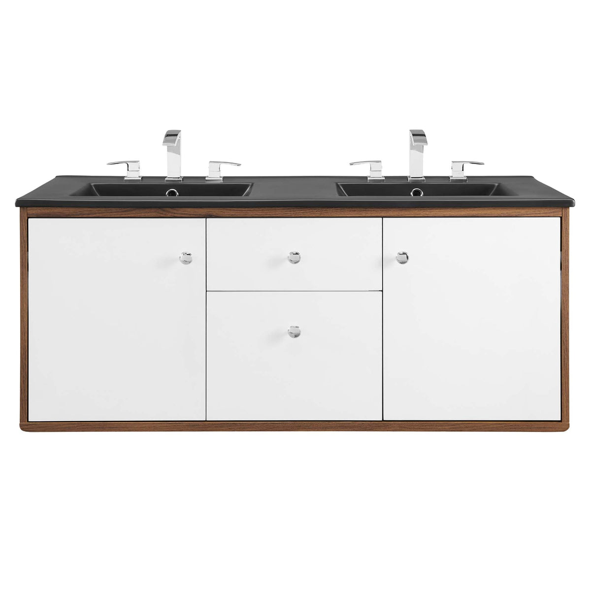 Transmit Wall-Mount Bathroom Vanity Basin Included