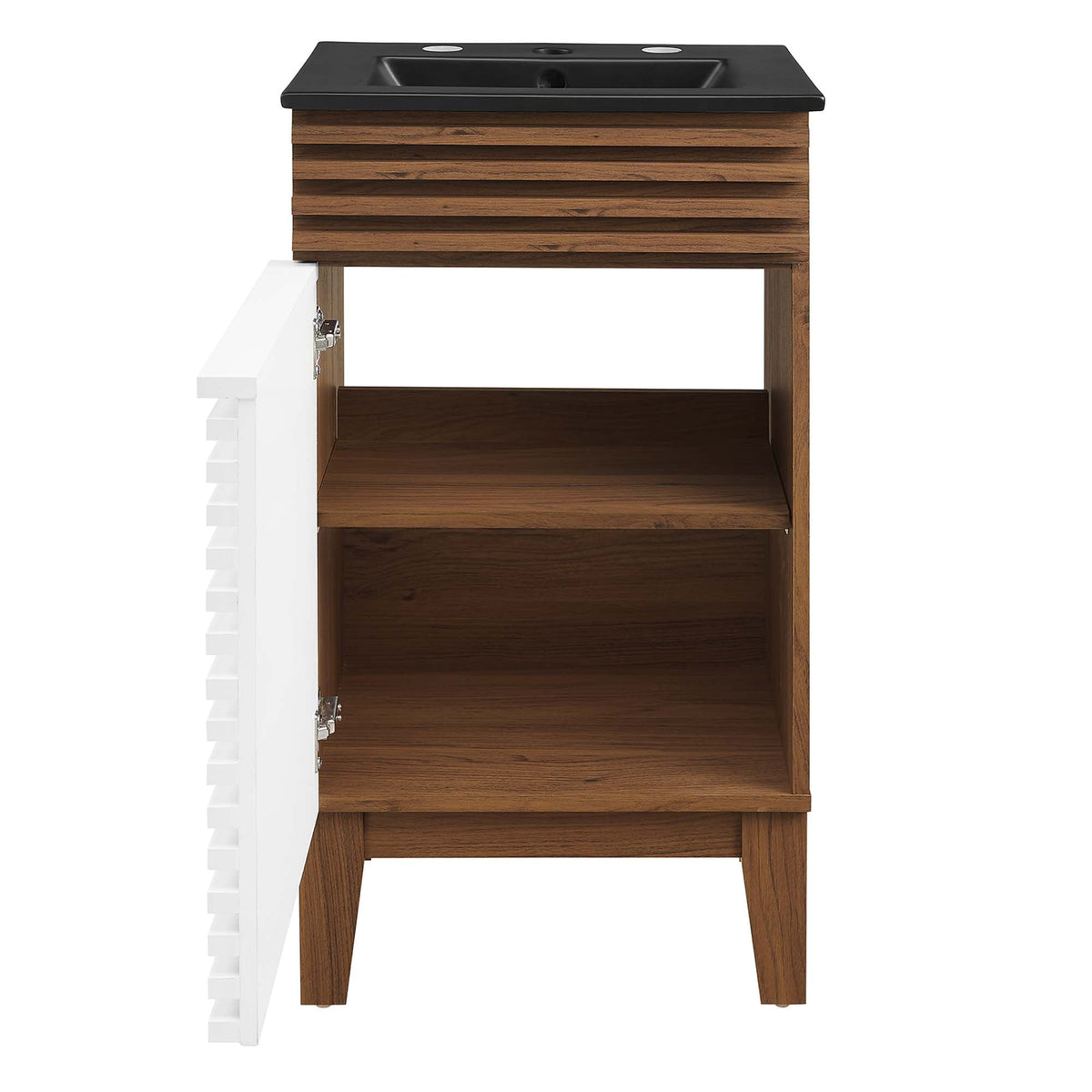 Render Bathroom Vanity with Black Basin Included