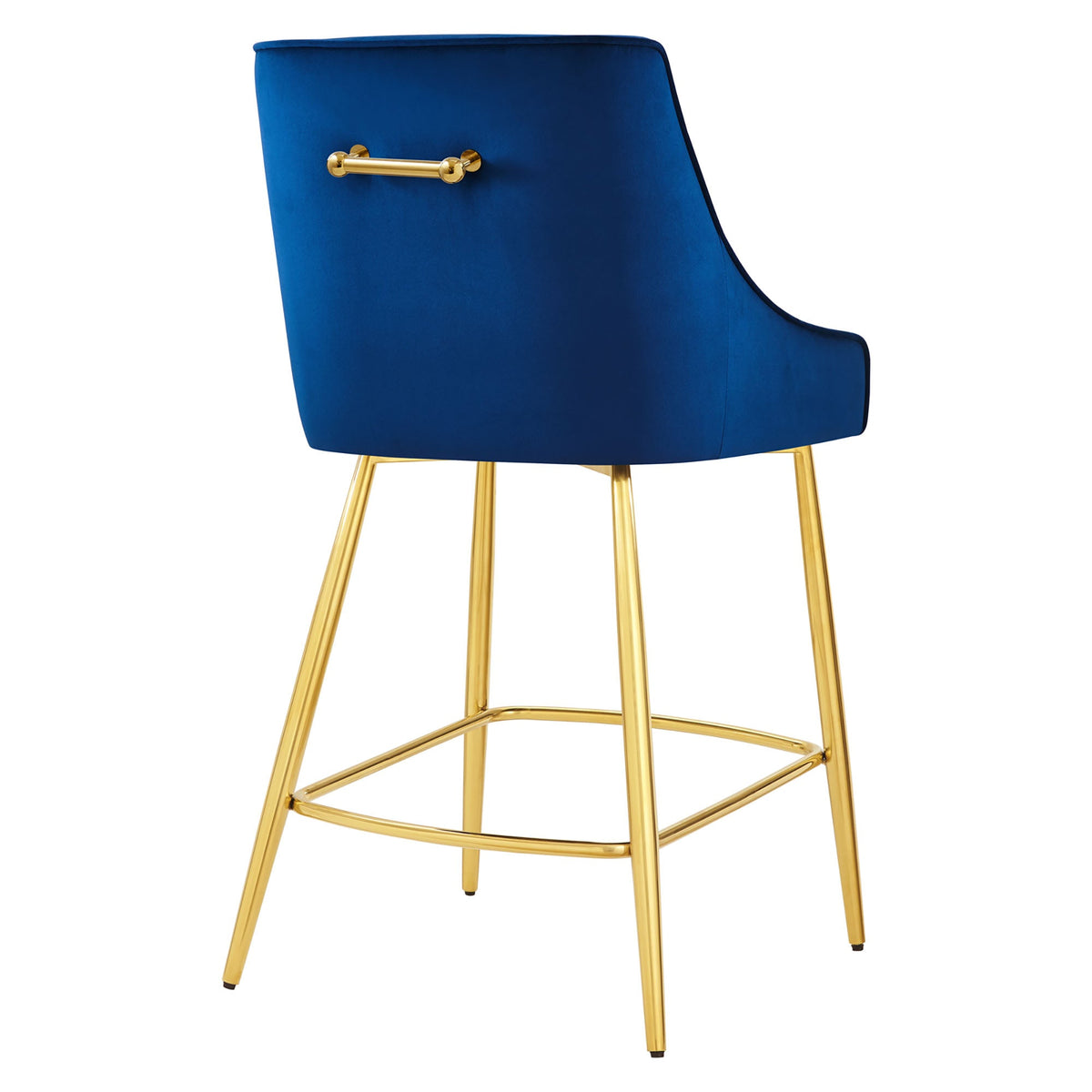 Discern Performance Velvet Counter Stool - view 4