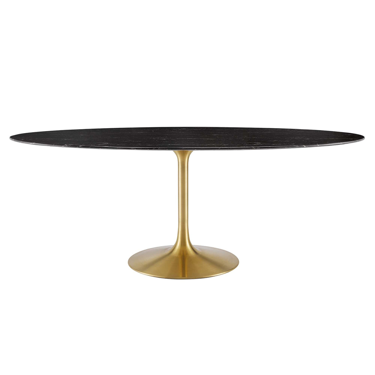 Lippa Oval Artificial Marble Dining Table - view 21