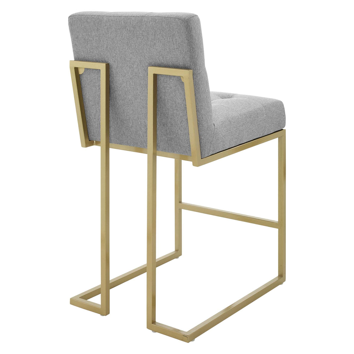 Privy Upholstered Fabric Counter Stool Set of 2