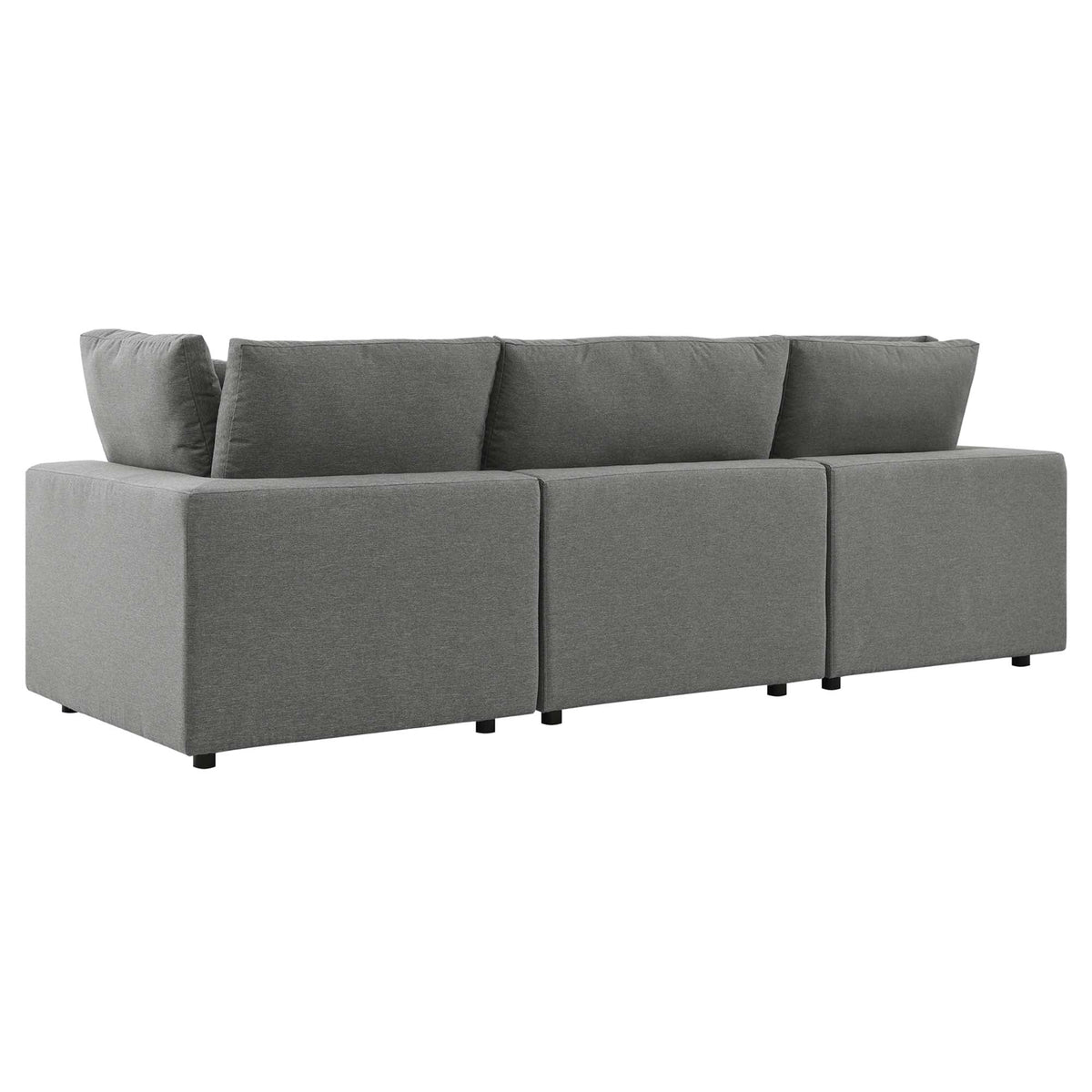 Commix Overstuffed Outdoor Patio Sofa - view 5