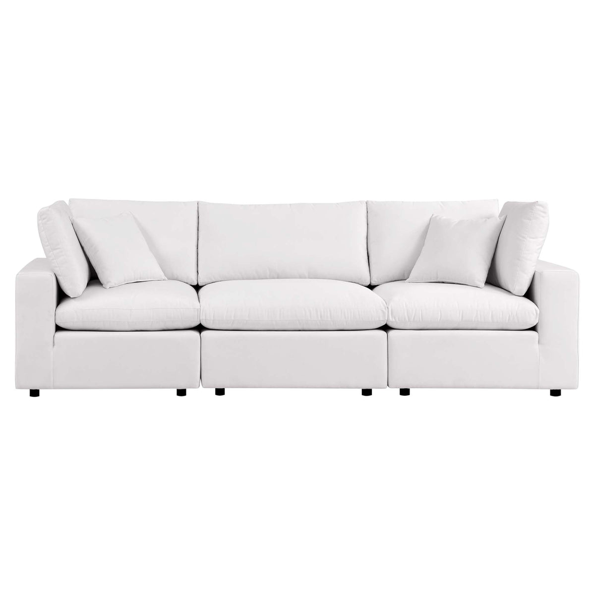 Commix Overstuffed Outdoor Patio Sofa - view 2