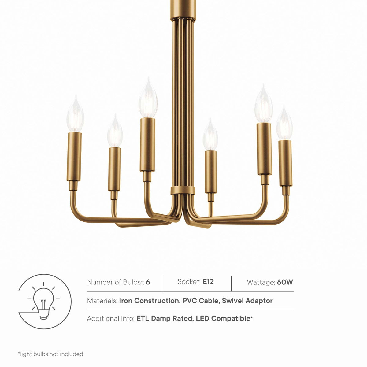 Rekindle 6-Light Chandelier - view 18