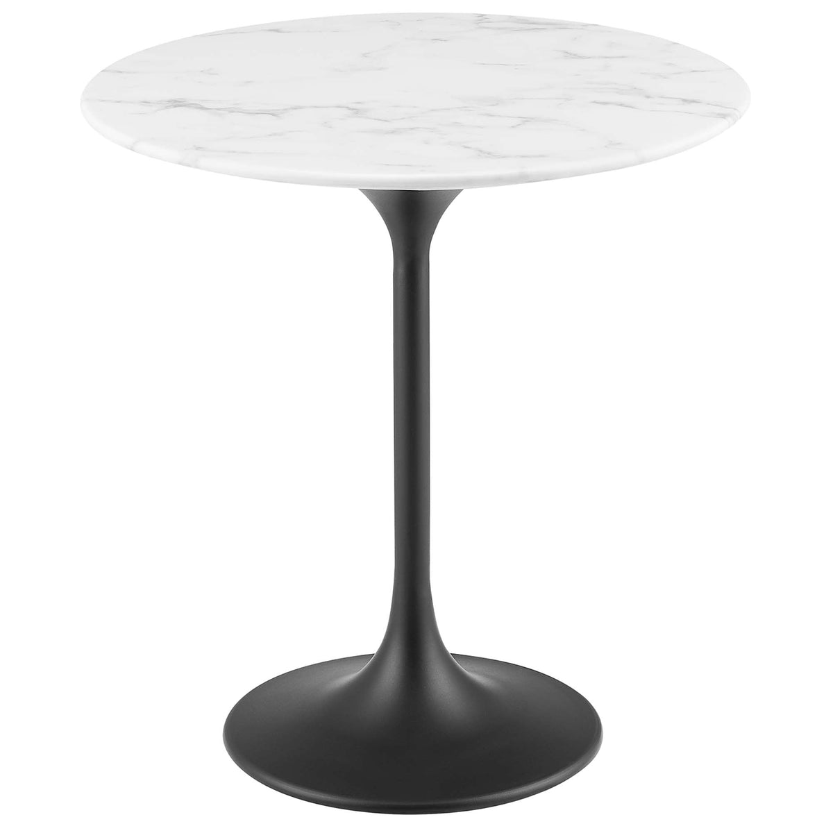 Lippa Round Artificial Marble Side Table - view 6